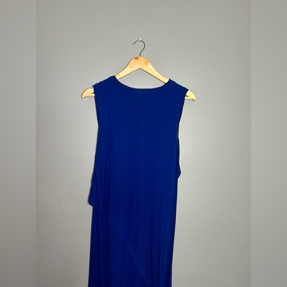 Navy blue maxi dress. - Picture 3 of 3